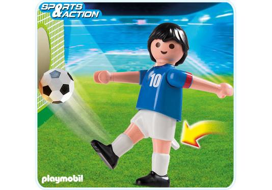 Playmobil Jugador de fútbol de Francia – 4733 A 2012 – El Mundo Click 4733 A
