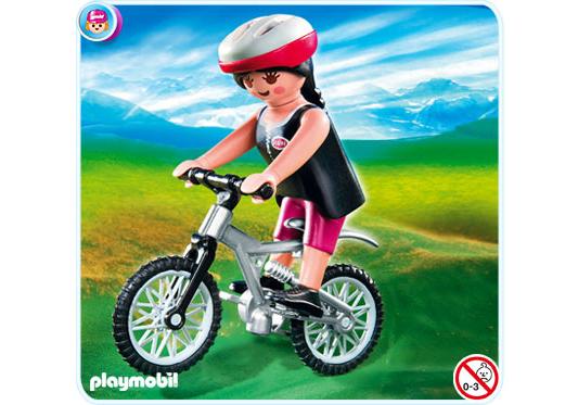 Playmobil Ciclista de montaña – 4743 A 2010 – El Mundo Click 4743 A