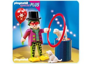 Playmobil  Payaso con entrenamiento de perros - 4760 A 2012 - El Mundo Click