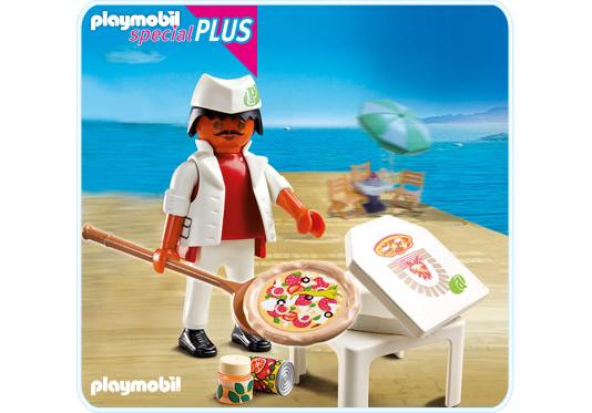 Playmobil Panadero de pizzas – 4766 A 2012 – El Mundo Click 4766 A
