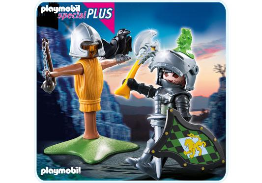 Playmobil Caballeros del León durante el entrenamiento del torneo – 4768 A 2012 – El Mundo Click 4768 A