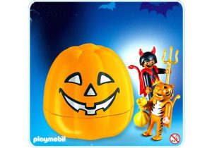 Playmobil Set de Halloween - Tigre y Diablo - 4770 A 2006 - El Mundo Click