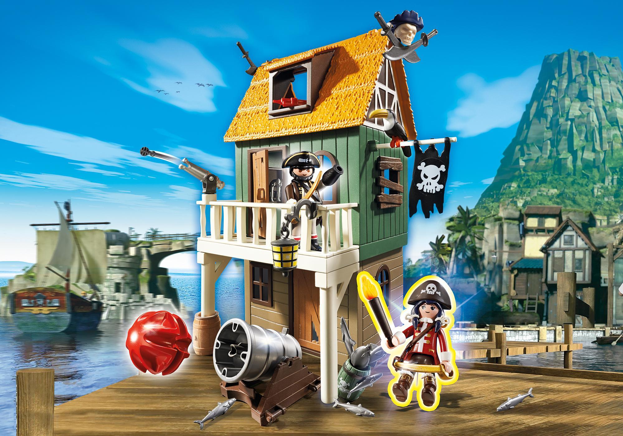 Playmobil piratas 4796 Fortaleza pirata disfrazada con rubí 4796 2015 El Mundo Click