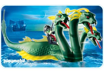 Playmobil Serpiente marina de tres cabezas – 4805 A 2008 – El Mundo Click 4805 A