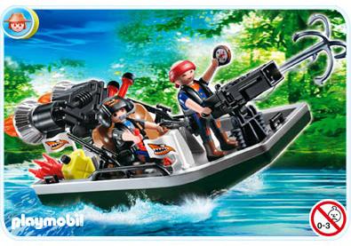 Playmobil barcos 4845 Barco del tesoro con cañón 4845 A 2009 El Mundo Click