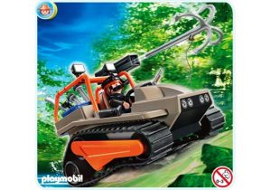 Playmobil Vehículo de orugas para cazadores de tesoros