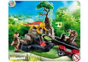 Playmobil  Cazador de tesoros con detector de metales - 4847 A 2009 - El Mundo Click