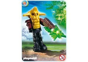 Playmobil  Guardián del templo con pistola de bengalas verde - 4848 A 2009 - El Mundo Click