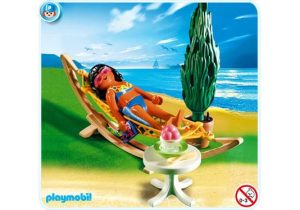 Playmobil Mujer en hamaca - 4861 A 2010 - El Mundo Click