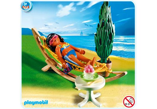 Playmobil Mujer en hamaca – 4861 A 2010 – El Mundo Click 4861 A