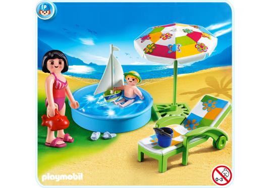 Playmobil Piscina infantil – 4864 A 2010 – El Mundo Click 4864 A