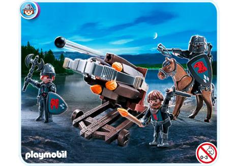 Playmobil Balista séxtuple con caballeros ladrones – 4868 A 2010 – El Mundo Click 4868 A