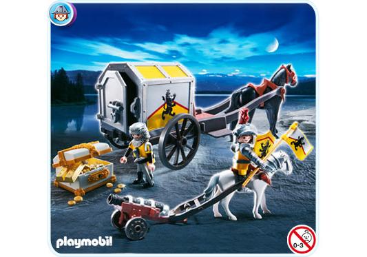 Playmobil Transporte de oro de los Caballeros del León – 4874 A 2010 – El Mundo Click 4874 A