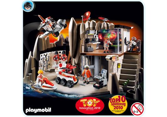 Playmobil Cuartel general del agente con sistema de alarma – 4875 A 2010 – El Mundo Click 4875 A
