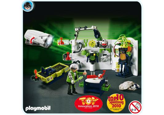 Playmobil Laboratorio Robo-Gángster con Linterna Multifuncional – 4880 A 2010 – El Mundo Click 4880 A