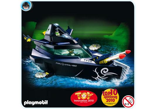 Playmobil Nave de combate turbo Robo-Gángster – 4882 A 2010 – El Mundo Click 4882 A