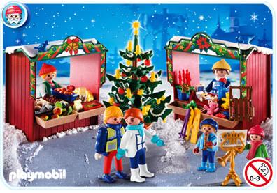 Playmobil Papá Noel 4891 Mercado navideño 4891 A 2010 El Mundo Click
