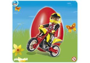 Playmobil Ciclistas Playmobil: todas las referencias (Vuelta y bicicletas) 14 Playmobil Motociclista de motocross
