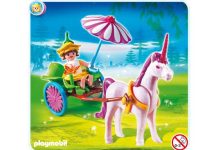 Playmobil Niña hada con carroza de unicornio – 4934 A 2011 – El Mundo Click 4934 A