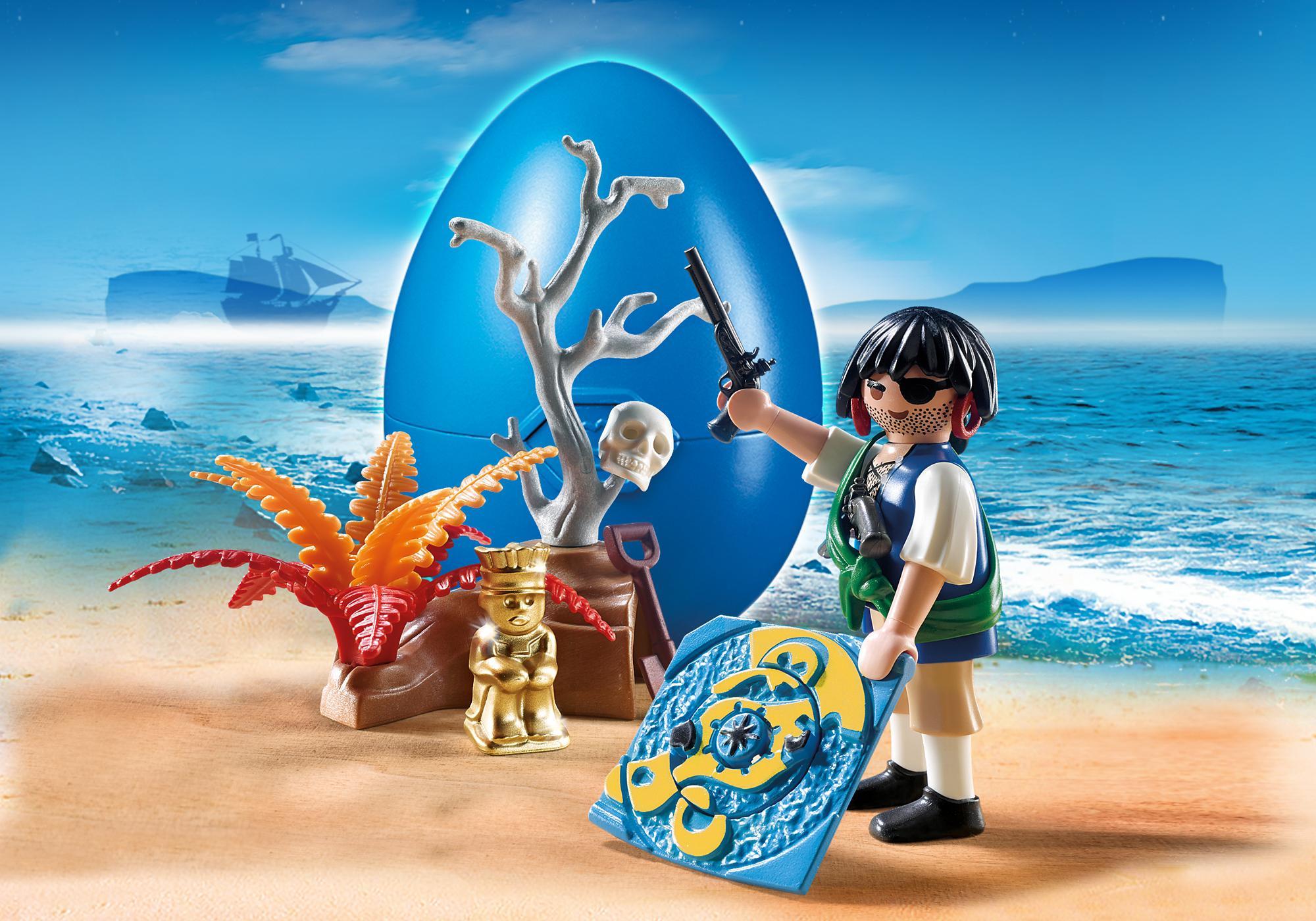 Playmobil piratas 4945 Pirata en busca de un tesoro 4945 2015 El Mundo Click