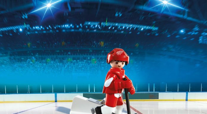 Playmobil Jugadores de hockey sobre hielo de los Detroit Red Wings™ de la NHL™ – 5077 2015 – El Mundo Click 5077