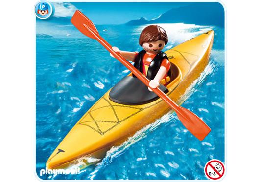 Playmobil Kayakista – 5132 A 2011 – El Mundo Click 5132 A