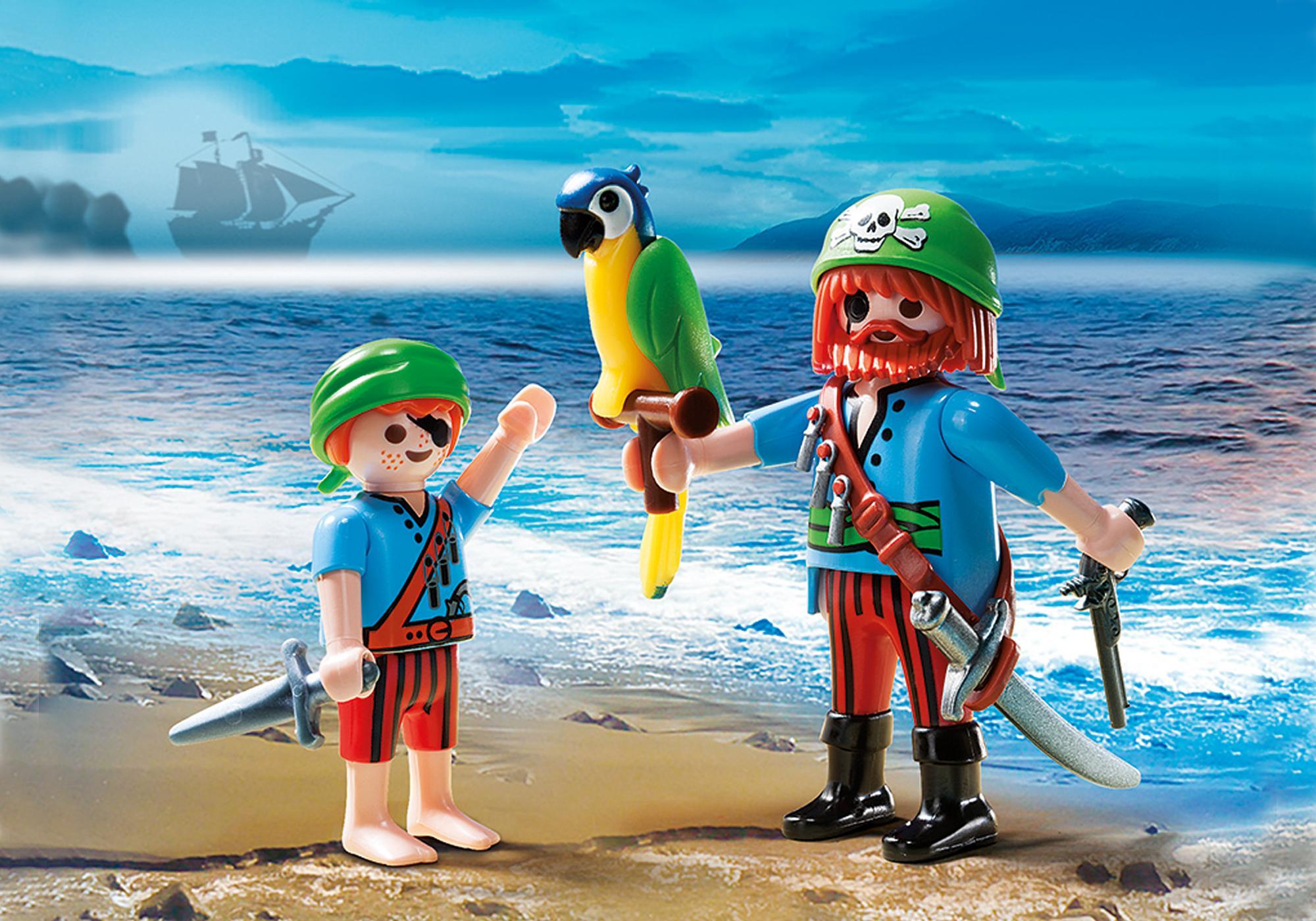 Playmobil piratas 5164 Paquete doble de piratas grandes y pequeños 5164 2015 El Mundo Click