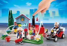 Playmobil Set compacto de aniversario Operación de la brigada de bomberos + Quad – 5169 2013 – El Mundo Click 5169