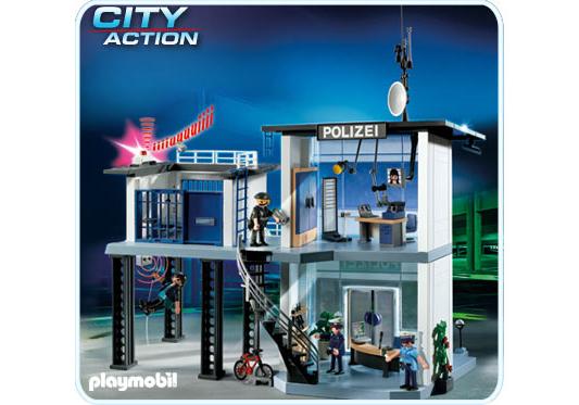 Playmobil Puesto de mando policial con sistema de alarma – 5176 A 2012 – El Mundo Click 5176 A