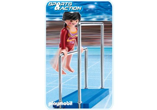 Playmobil Gimnasta en las barras asimétricas – 5191 A 2012 – El Mundo Click 5191 A