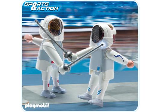 Playmobil 2 esgrimistas – 5195 A 2012 – El Mundo Click 5195 A