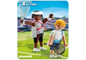 Playmobil  2 tenistas - 5196 A 2012 - El Mundo Click