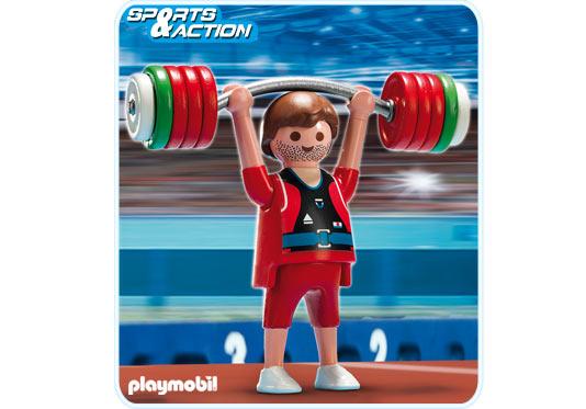 Playmobil Levantador de pesas – 5199 A 2012 – El Mundo Click 5199 A