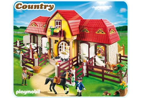 Playmobil Gran establo con potreros – 5221 A 2012 – El Mundo Click 5221 A