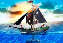 Playmobil Velero pirata con motor submarino RC – 5238 2013 – El Mundo Click 5238