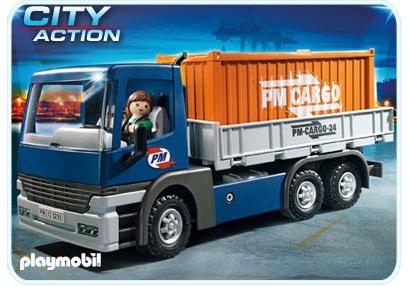 Playmobil Camión de carga con contenedor – 5255 A 2012 – El Mundo Click 5255 A