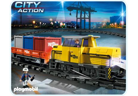 Playmobil Nuevo tren de mercancías teledirigido con luces y sonido – 5258 A 2012 – El Mundo Click 5258 A