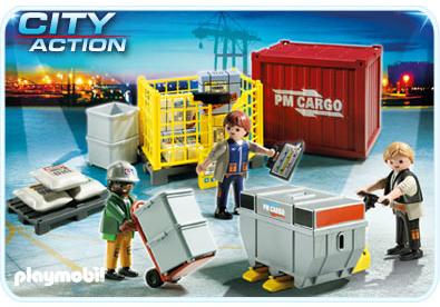 Playmobil Equipo de carga con carga – 5259 A 2012 – El Mundo Click 5259 A