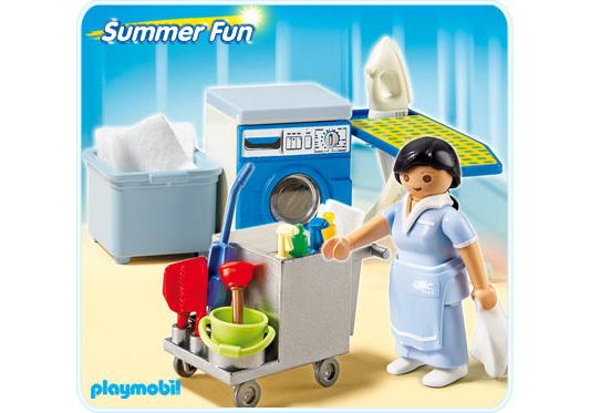 Playmobil Servicio de limpieza – 5271 A 2012 – El Mundo Click 5271 A