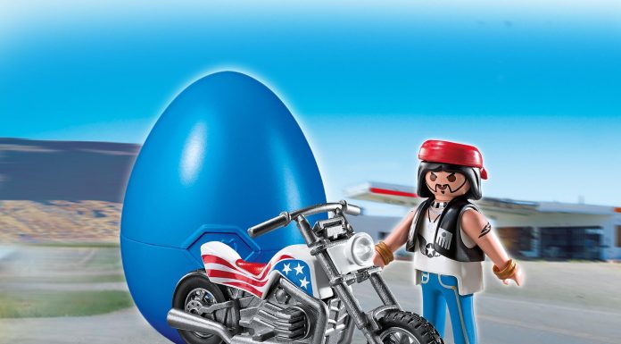 Playmobil Motociclista con chopper – 5280 2013 – El Mundo Click 5280