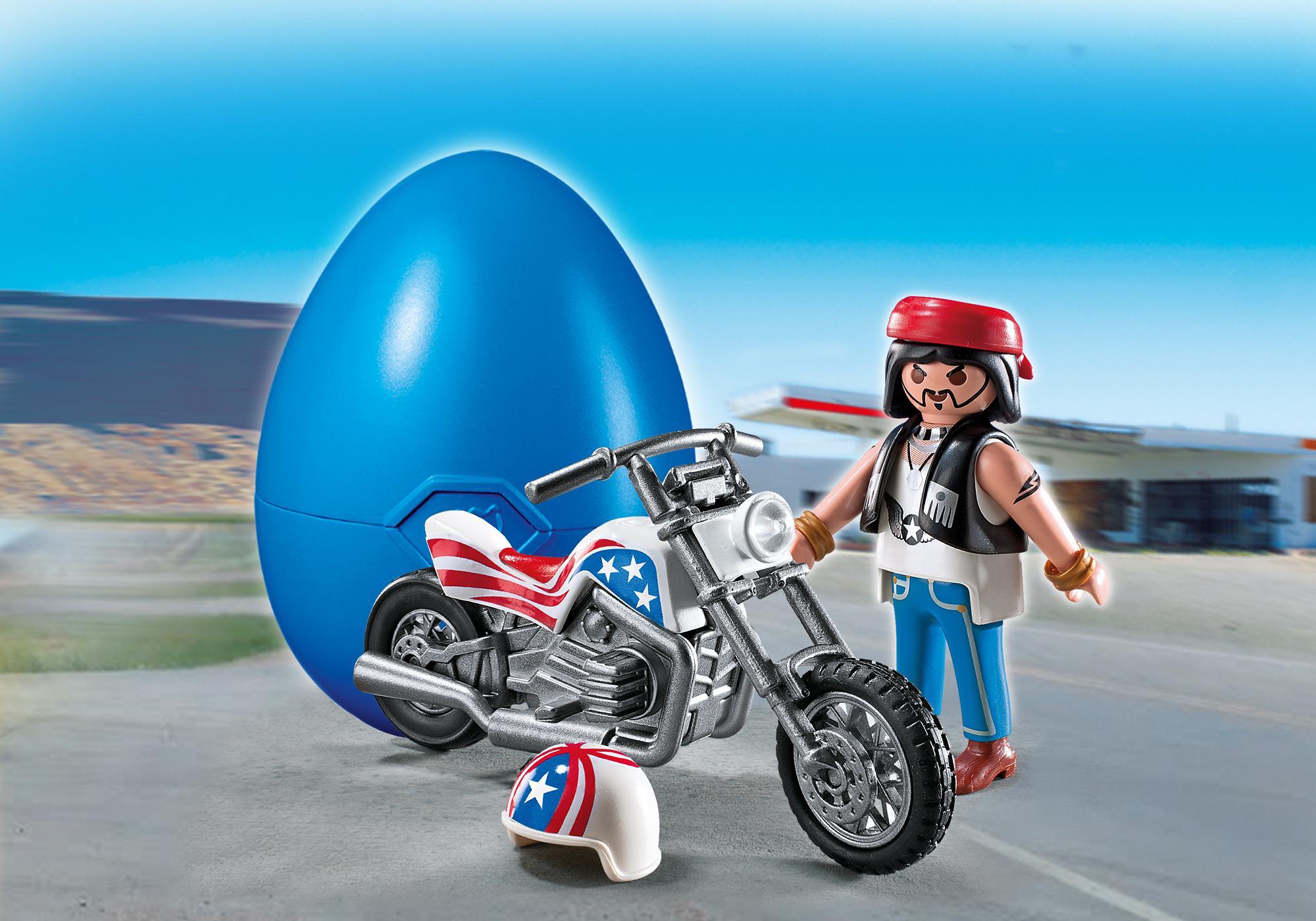 Playmobil motos 5280 Motociclista con chopper 5280 2013 El Mundo Click
