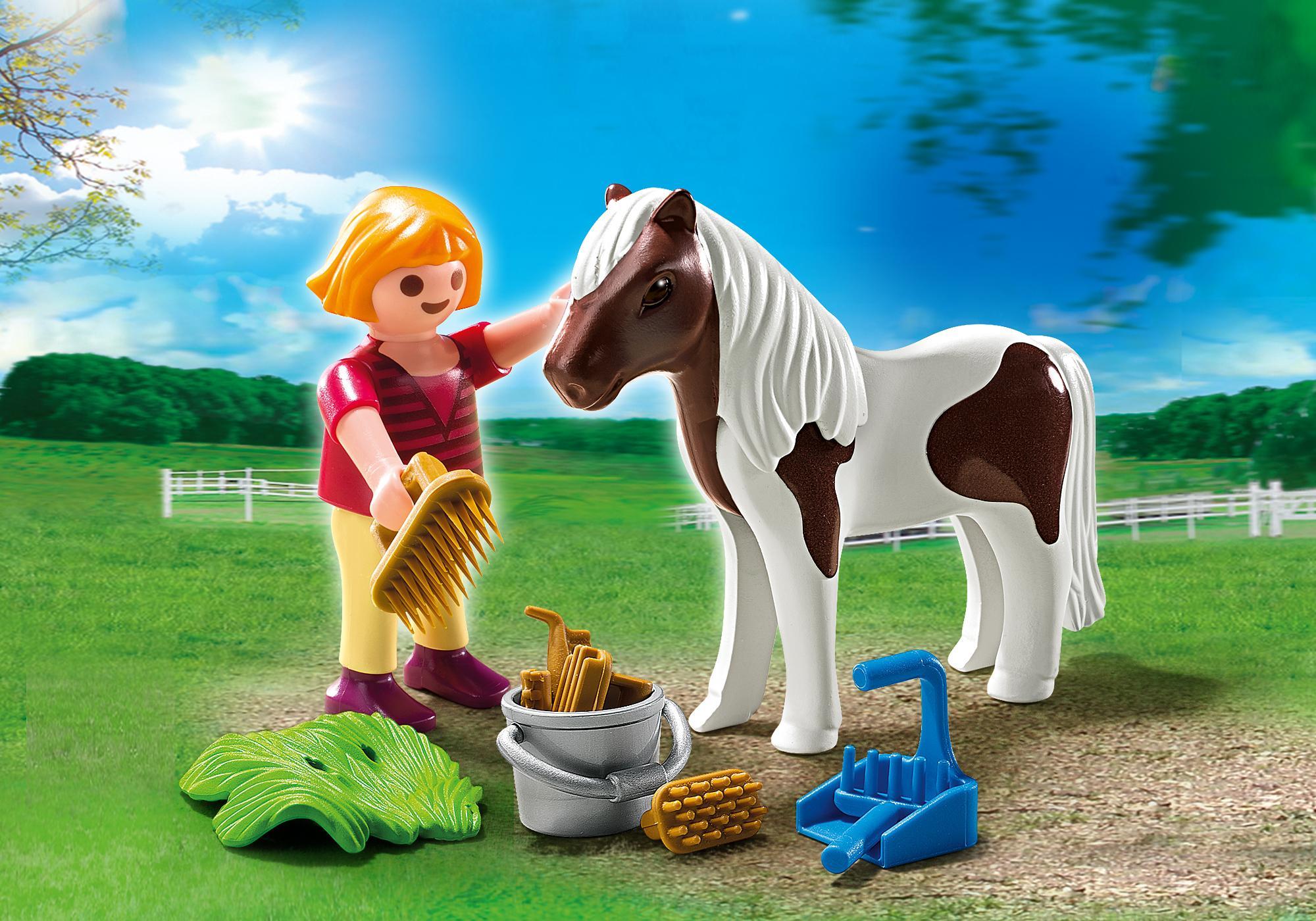 Playmobil caballos 5291 Niña con poni 5291 2013 El Mundo Click