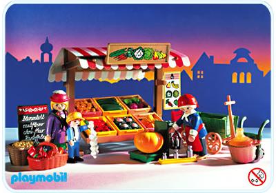 Playmobil Puesto de verduras – 5341 A 1996 – El Mundo Click 5341 A