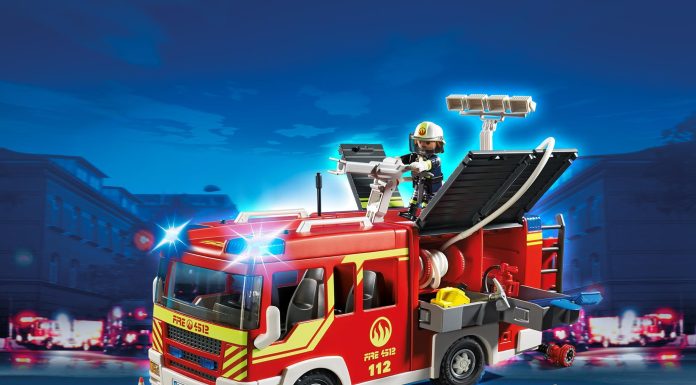 Playmobil Camión de bomberos con luces y sonido – 5363 2014 – El Mundo Click 5363