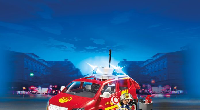 Playmobil Vehículo de bomberos con luces y sonido – 5364 2014 – El Mundo Click 5364