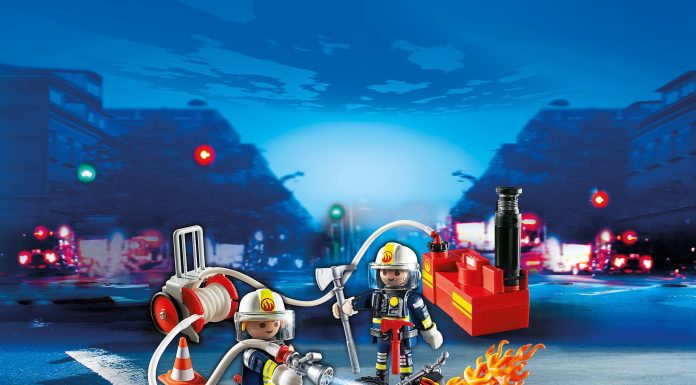 Playmobil Bomberos con bomba contra incendios – 5365 2014 – El Mundo Click 5365