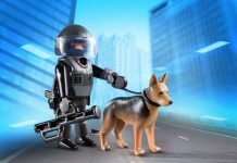 Playmobil Agente del equipo SWAT con perro – 5369 2015 – El Mundo Click 5369