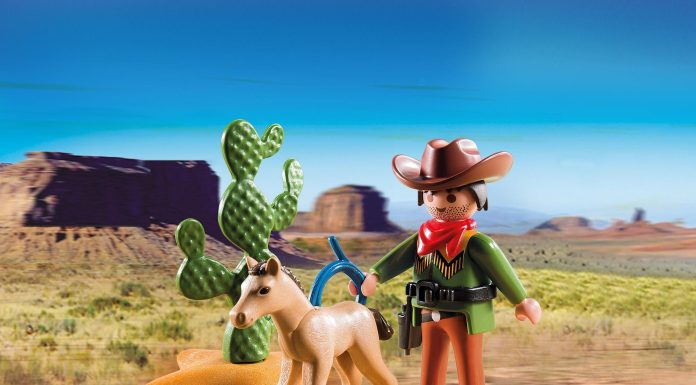 Playmobil Vaquero con potrillo – 5373 2015 – El Mundo Click 5373