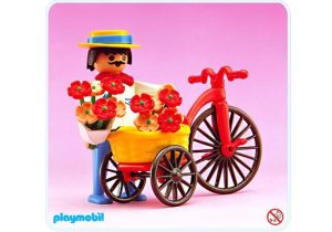 Playmobil  Ciclistas/Flores - 5400 A 1989 - El Mundo Click