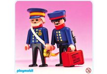 Playmobil Oficial de personal/Guardián – 5405 A 1990 – El Mundo Click 5405 A